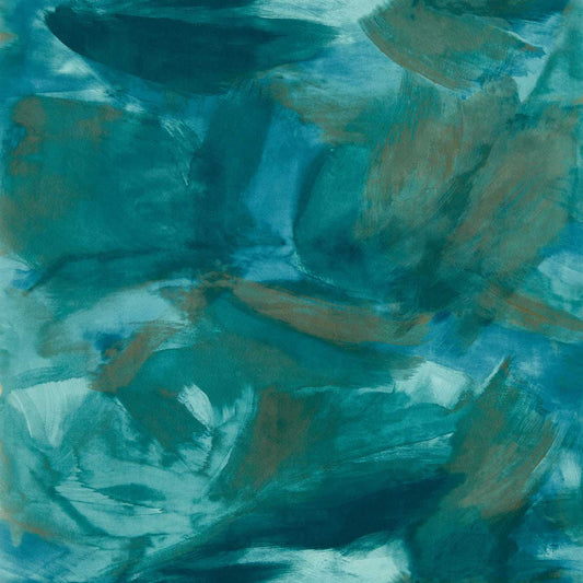 Astratto Wallpaper - Midnight - Clarke & Clarke - W0163/03 - Morris Wallpaper