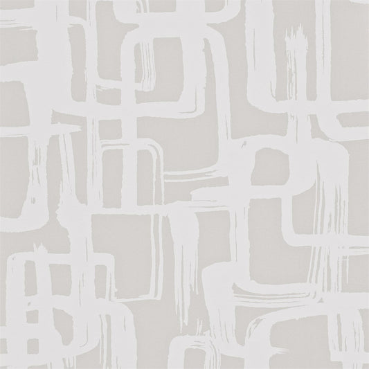 Asuka Wallpaper - Pearl/Chalk - Harlequin - HMOW110904 - Morris Wallpaper