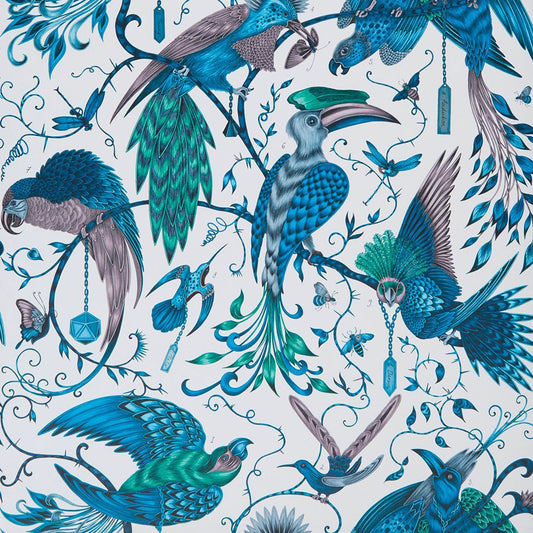 Audubon Wallpaper - Jungle - Clarke & Clarke - W0099/03 - Morris Wallpaper