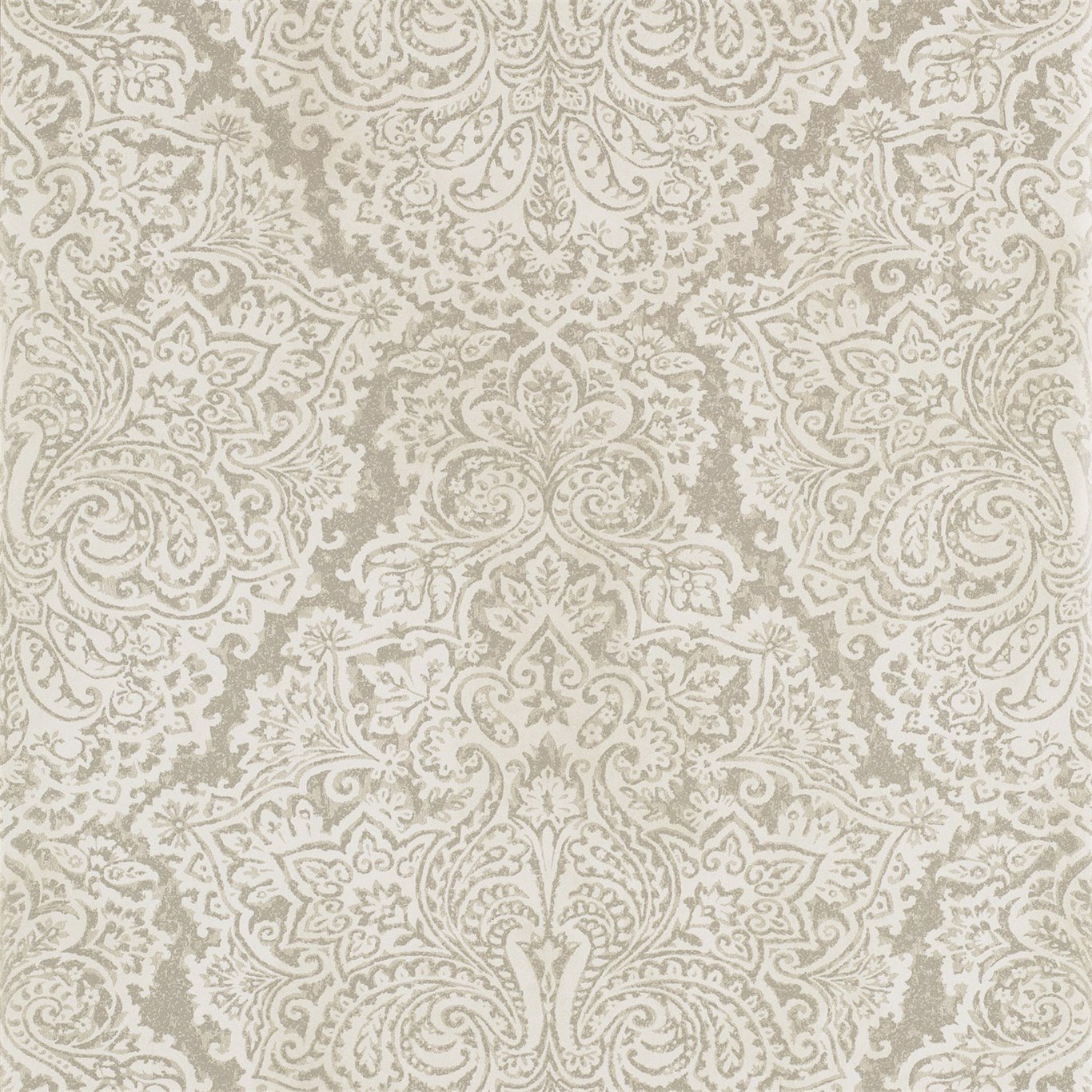 Aurelia Wallpaper - White Gold - Harlequin - HLEO110640 - Morris Wallpaper