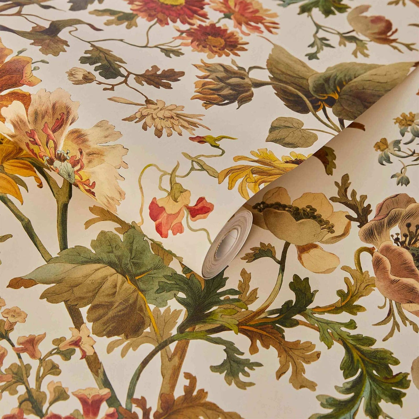 Avalon Wallpaper - Ecru - House of Hackney - 1-WA-AVA-DI-ECR-XXX - Morris Wallpaper