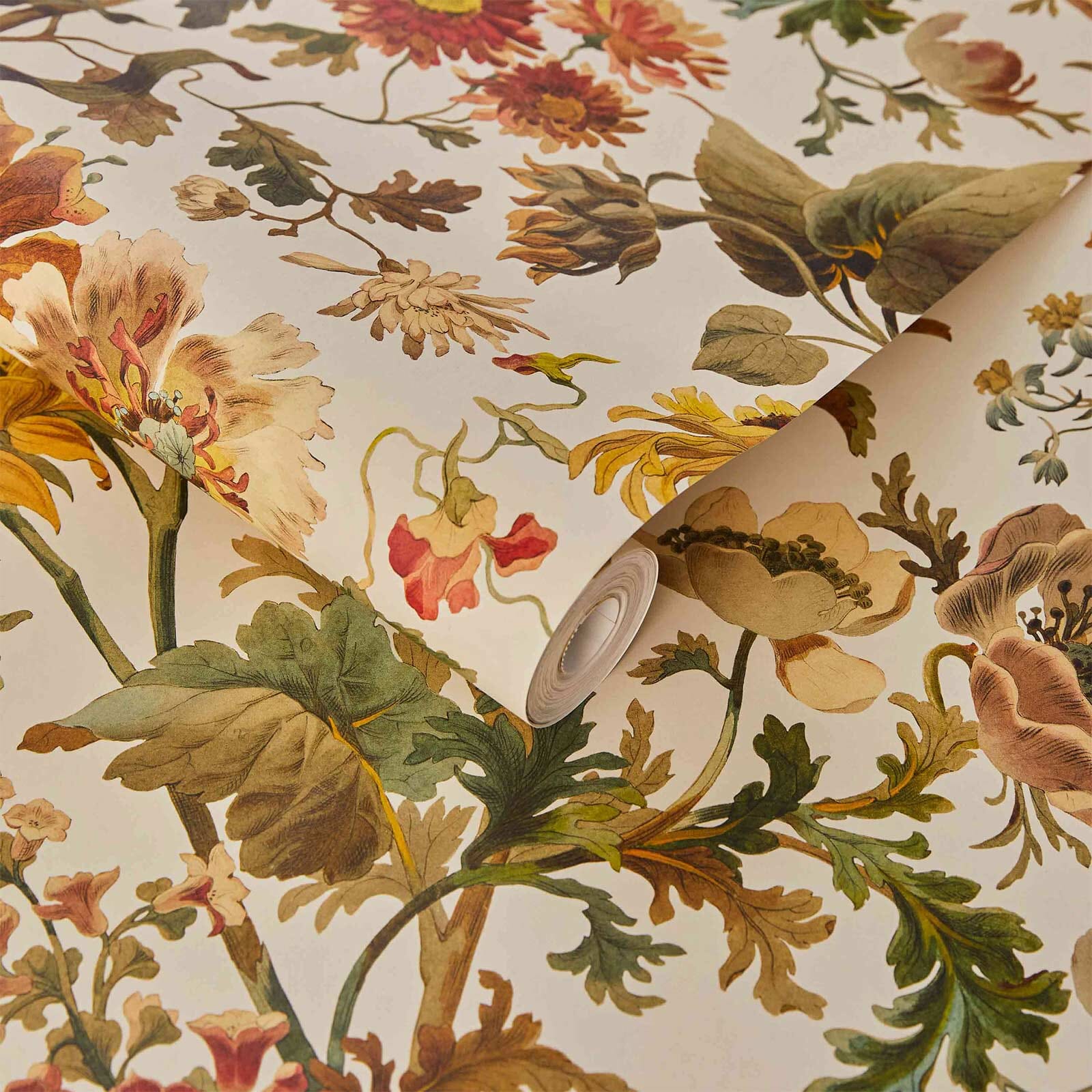 Avalon Wallpaper - Ecru - House of Hackney - 1-WA-AVA-DI-ECR-XXX - Morris Wallpaper