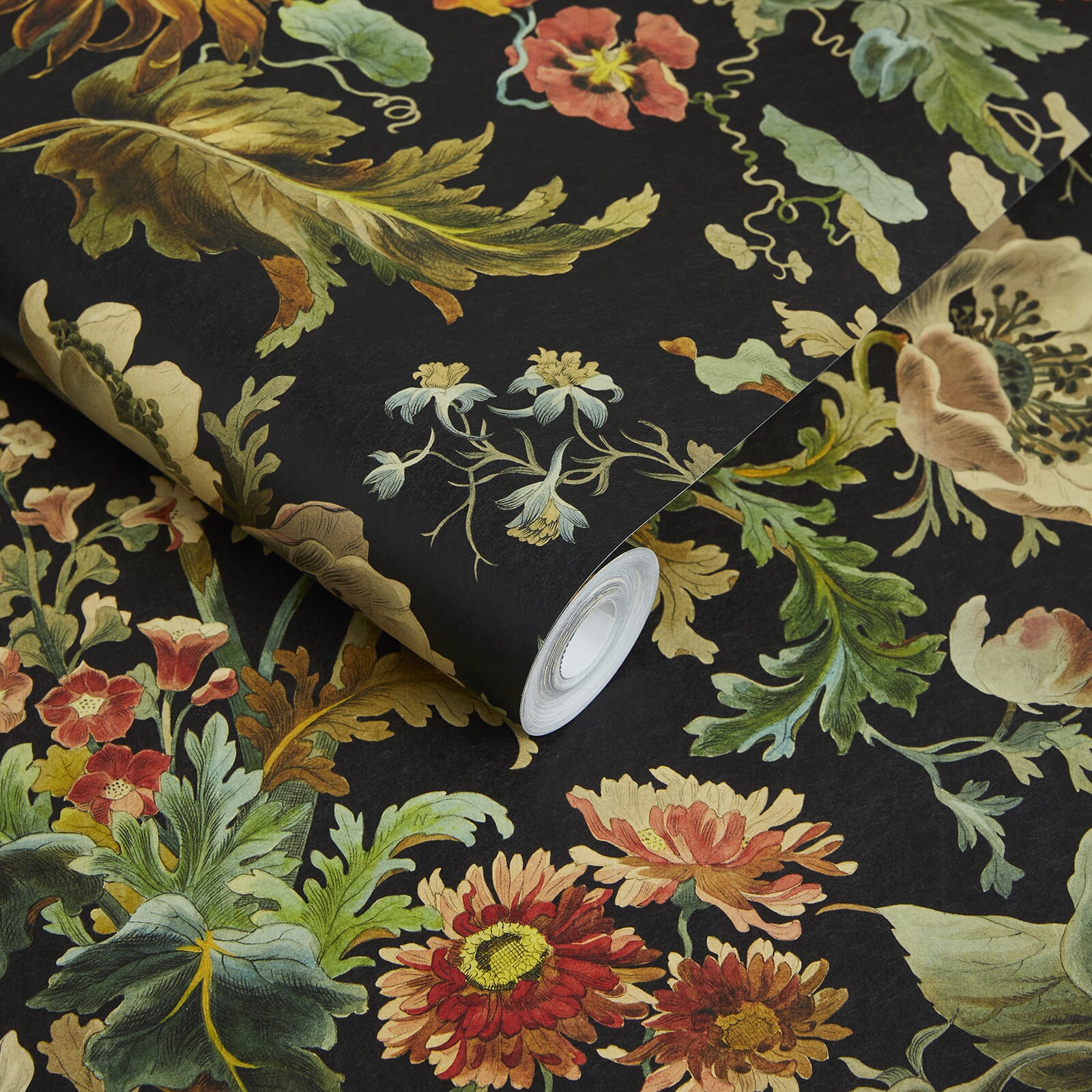 Avalon Wallpaper - Noir - House of Hackney - 1-WA-AVA-DI-NOI-XXX - Morris Wallpaper