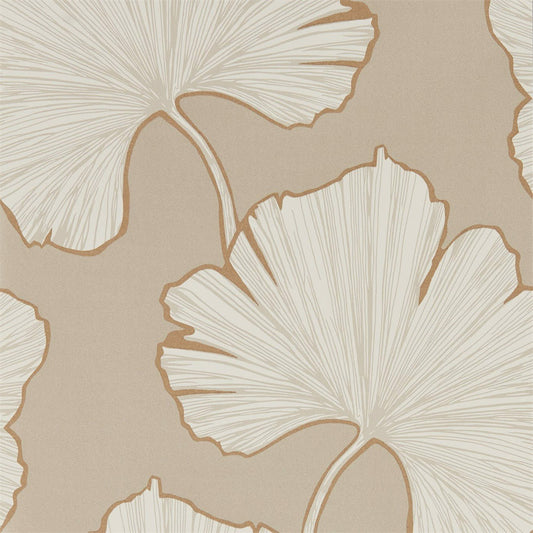 Azurea Wallpaper - Champagne - Harlequin - HLUT111712 - Morris Wallpaper