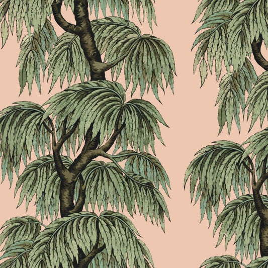 Babylon Wallpaper - Blush / Willow - House of Hackney - 1-WA-BAB-DI-BLS-XXX - Morris Wallpaper