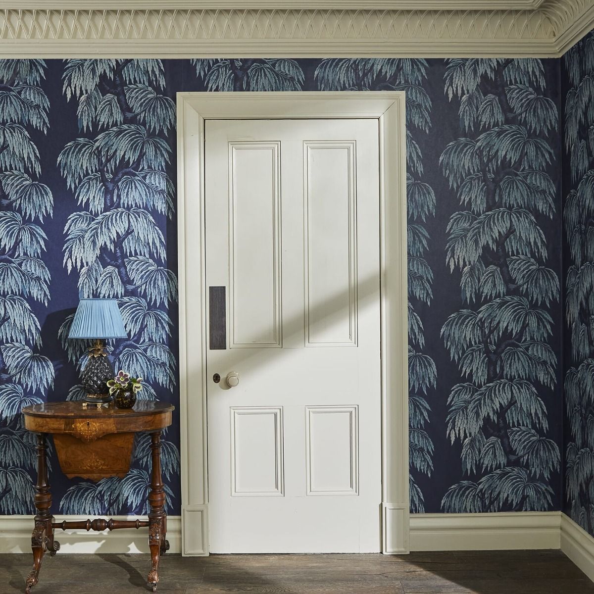 Babylon Wallpaper - Midnight / Dusk - House of Hackney - 1-WA-BAB-DI-M&D-XXX - Morris Wallpaper