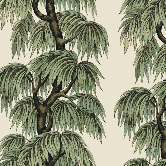 Babylon Wallpaper - Papyrus / Willow - House of Hackney - 1-WA-BAB-DI-PAP-XXX - Morris Wallpaper
