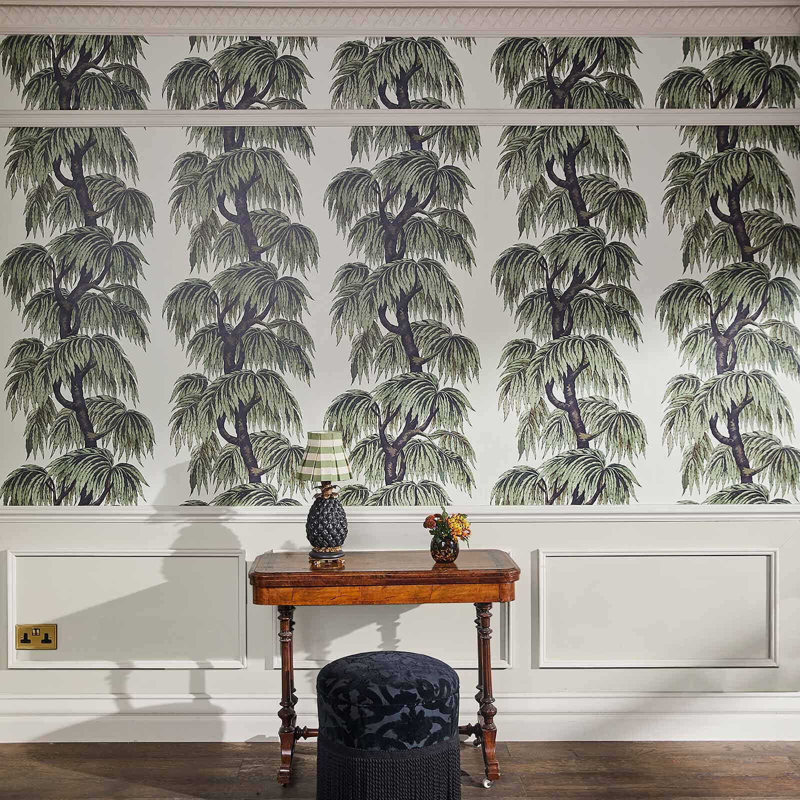 Babylon Wallpaper - Papyrus / Willow - House of Hackney - 1-WA-BAB-DI-PAP-XXX - Morris Wallpaper