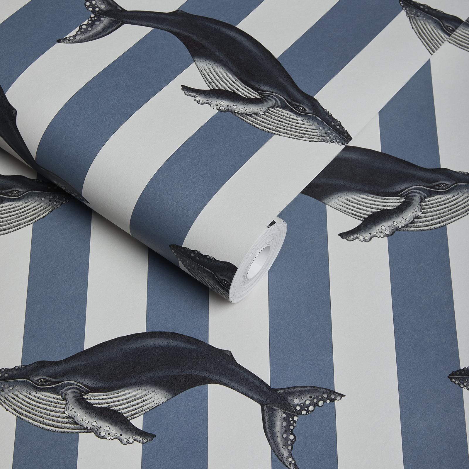 Baleana Wallpaper - Denim - House of Hackney - 1-WA-BAL-DI-DEN-XXX - Morris Wallpaper