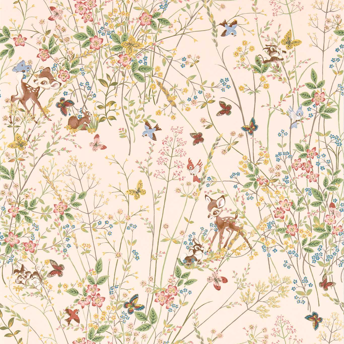 Bambi Wallpaper - Neapolitan - DDIW217279 - Sanderson