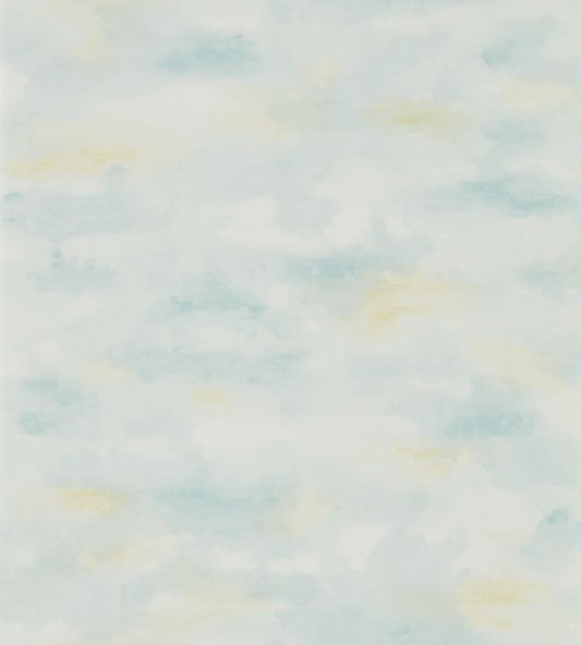 Bamburgh Sky Wallpaper - Estuary Blue - DEBB216515 - Sanderson - Morris Wallpaper