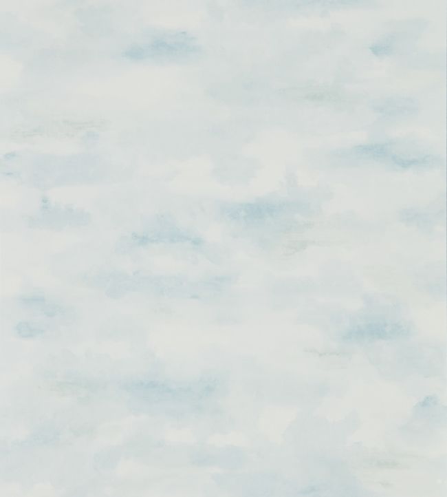 Bamburgh Sky Wallpaper - Mist Blue - DEBB216516 - Sanderson - Morris Wallpaper