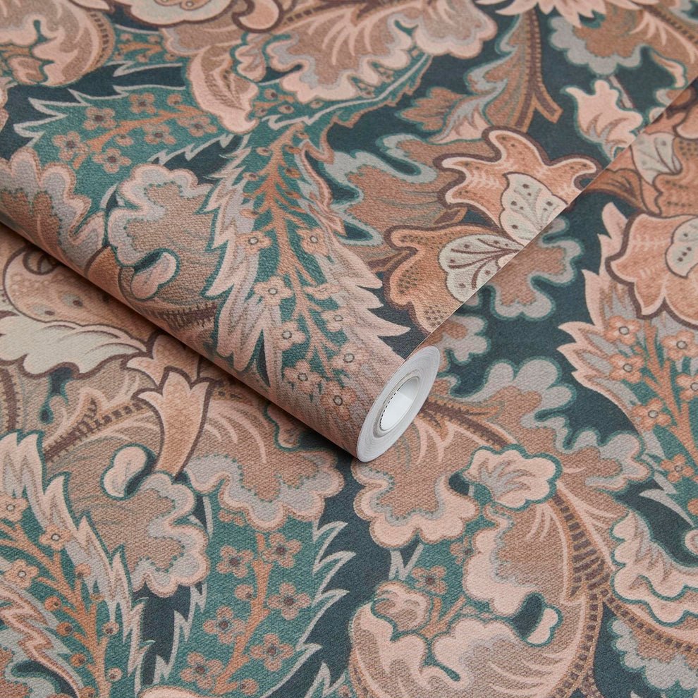 Bathsheba Wallpaper - Dahlia - House of Hackney - 1-WA-BAH-DI-DAH-XXX - Morris Wallpaper