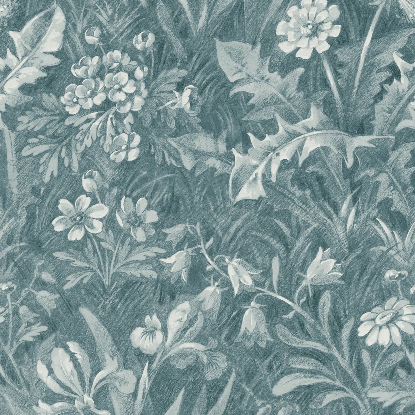 Beltane Wallpaper - Euphorbia - House of Hackney - 1-WA-BLT-DI-EUP-XXX - Morris Wallpaper