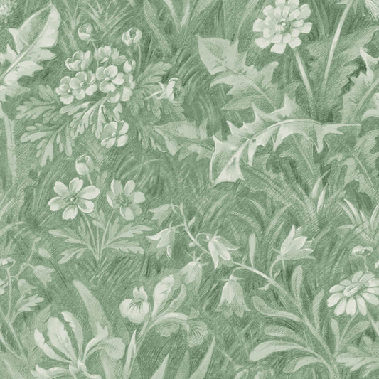 Beltane Wallpaper - Grass - House of Hackney - 1-WA-BLT-DI-GRS-XXX - Morris Wallpaper