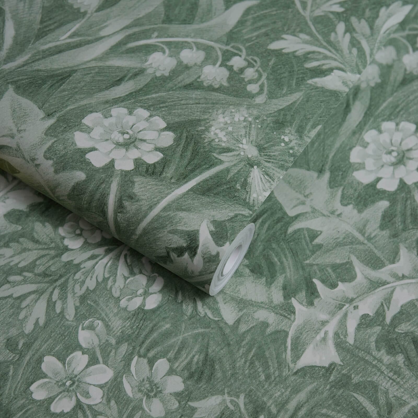 Beltane Wallpaper - Grass - House of Hackney - 1-WA-BLT-DI-GRS-XXX - Morris Wallpaper