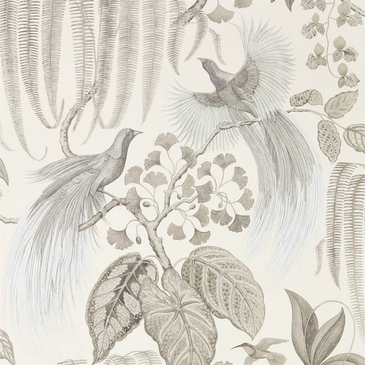 Bird Of Paradise Wallpaper - Linen - Sanderson - DGLW216652