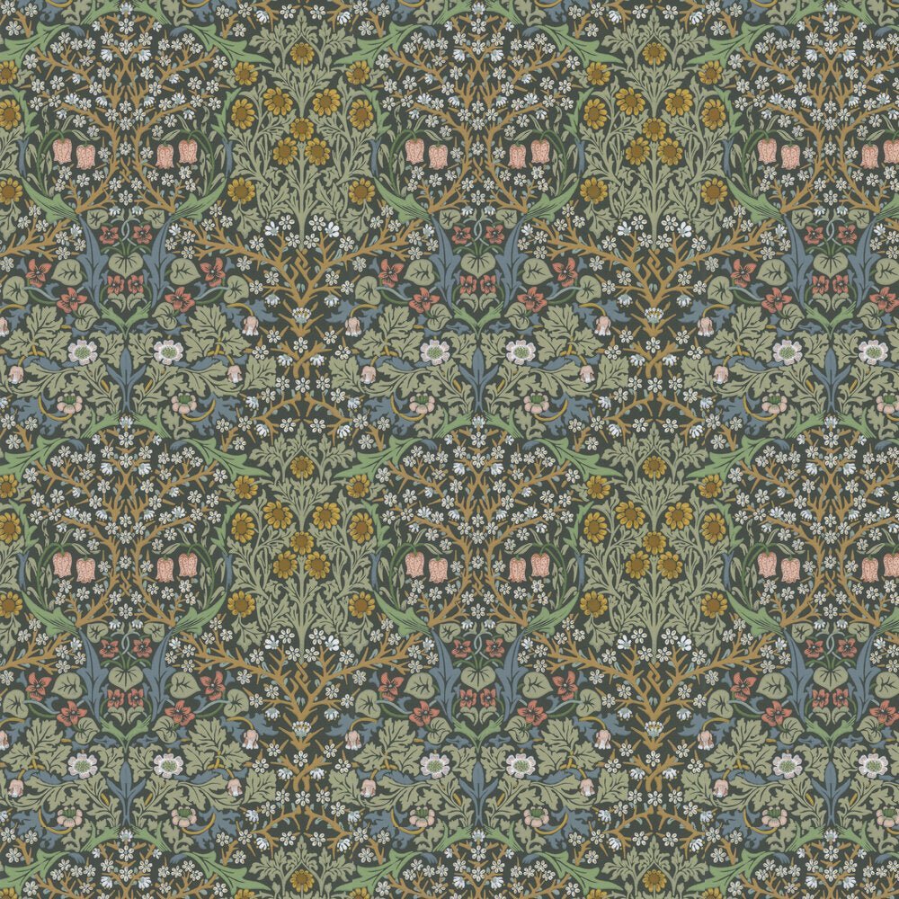 Blackthorn Wallpaper - Forest - 217379 - Morris Wallpaper WD