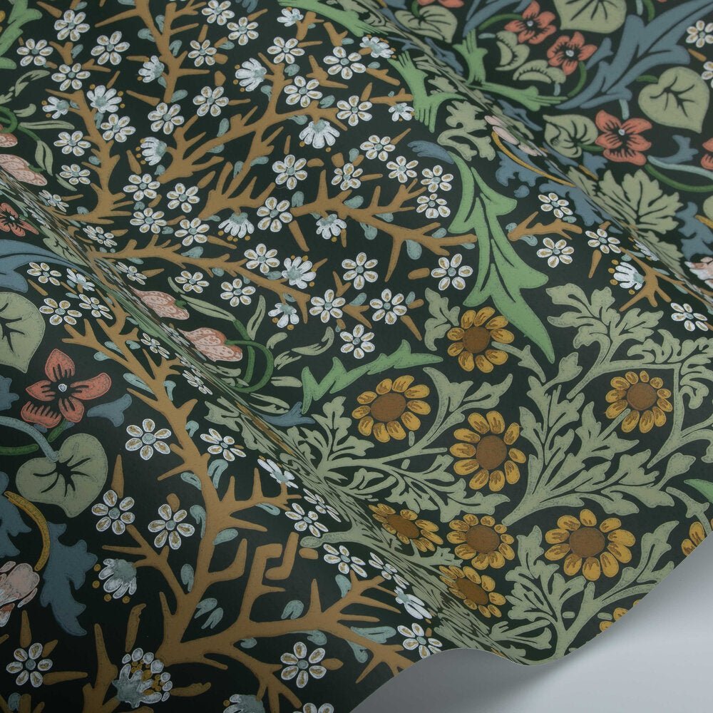 Blackthorn Wallpaper - Forest - 217379 - Morris Wallpaper WD