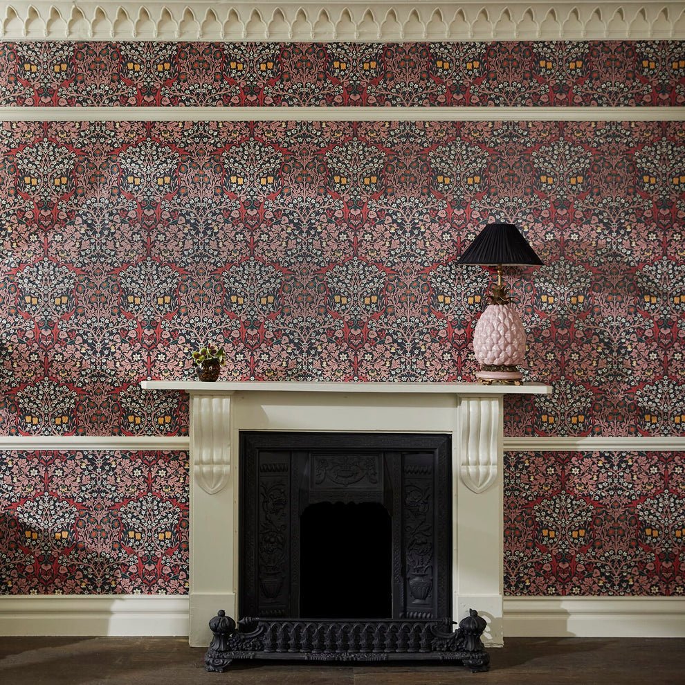 Blackthorn Wallpaper - Tourmaline - House of Hackney - 1-WA-BLA-DI-TOU-XXX - Morris Wallpaper