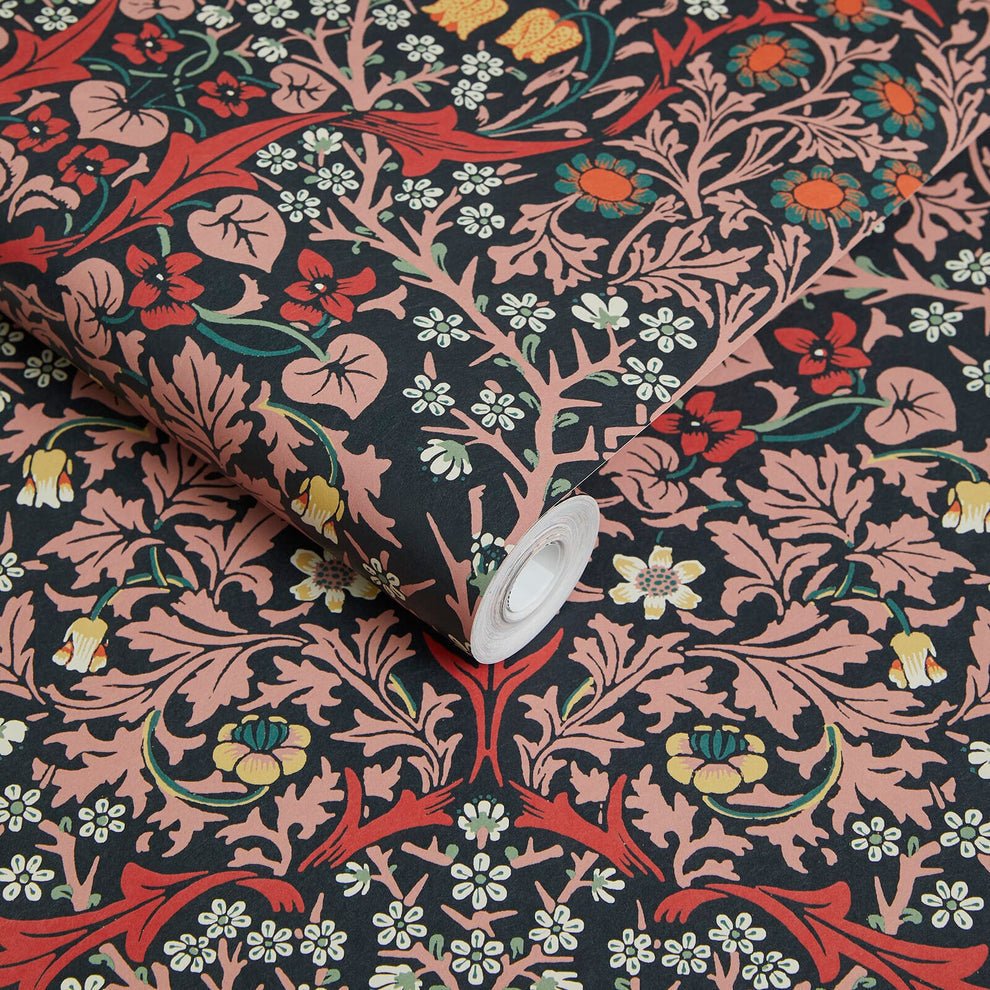Blackthorn Wallpaper - Tourmaline - House of Hackney - 1-WA-BLA-DI-TOU-XXX - Morris Wallpaper