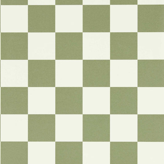 Blenets Check Wallpaper - Matcha - Harlequin - HHHW113171 - Morris Wallpaper