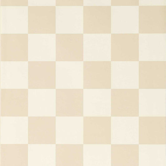 Blenets Check Wallpaper - Oatmeal - Harlequin - HHHW113169 - Morris Wallpaper
