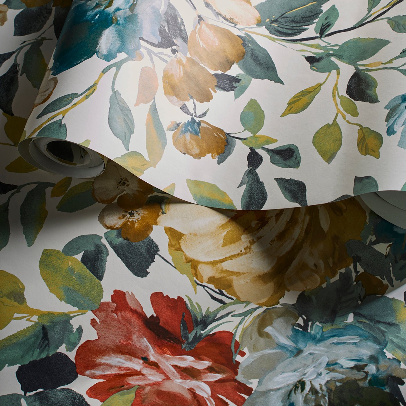 Bloom Wallpaper - Antique - Clarke & Clarke - W0139/02 - Morris Wallpaper