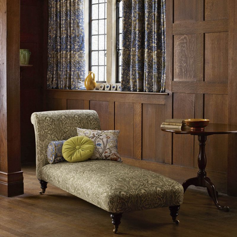 Bluebell Fabric - Leafy Arbour - Morris & Co - 227036 - Premier Wallcovering