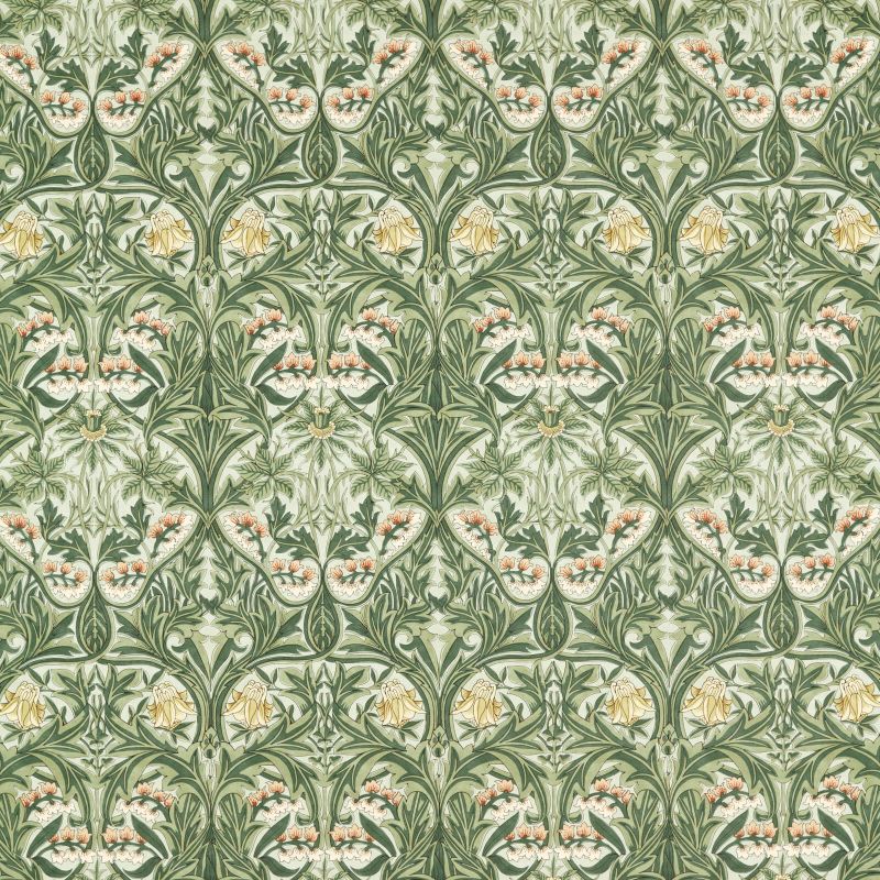 Bluebell Fabric - Leafy Arbour - Morris & Co - 227036 - Premier Wallcovering