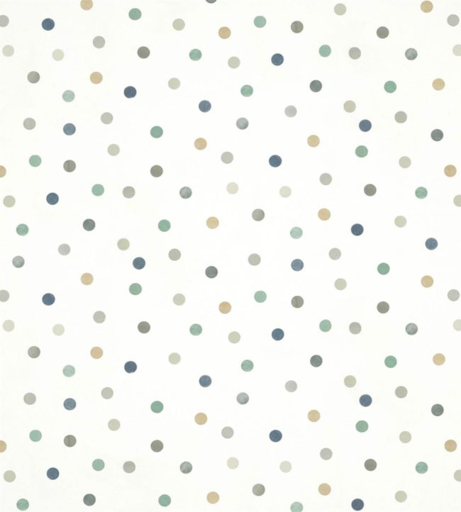 Bon Bon Wallpaper - Gilver/Duck Egg/Denim - HLTF112638 - Harlequin - Morris Wallpaper