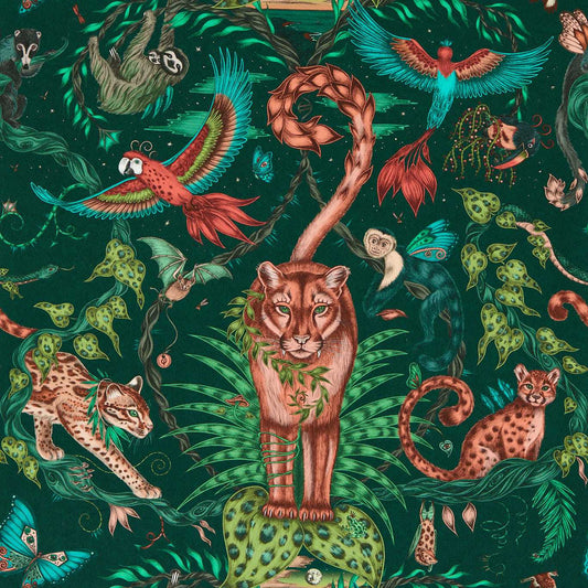 Bosque Dreams Wallpaper - Forest - Clarke & Clarke - W0213/02 - Morris Wallpaper