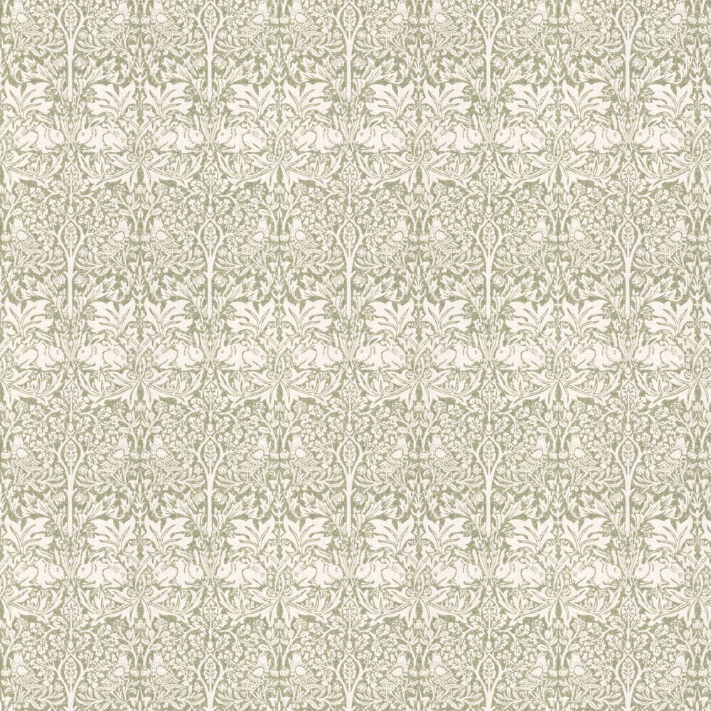 Brer Rabbit Morris Wallpaper - Leaf Green - 217389 - Morris & Co - Morris Wallpaper