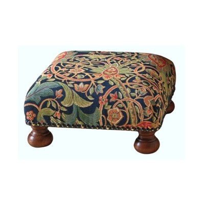 Bullerswood Tapestry Footstool - Hines of Oxford - F1089 - Morris Wallpaper