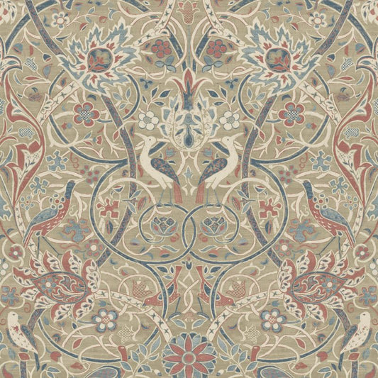 Bullerswood Wallpaper - Spice/Manilla - Morris & Co - 216446 - Morris Wallpaper