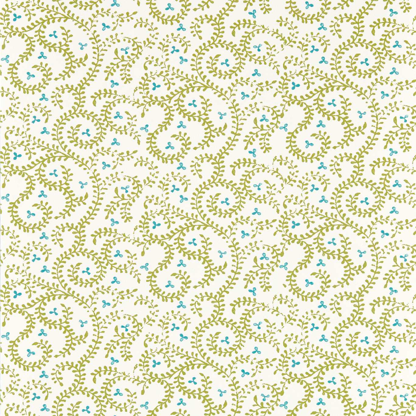 Buta Wallpaper - Apple - Clarke & Clarke - W0233/01 - Morris Wallpaper