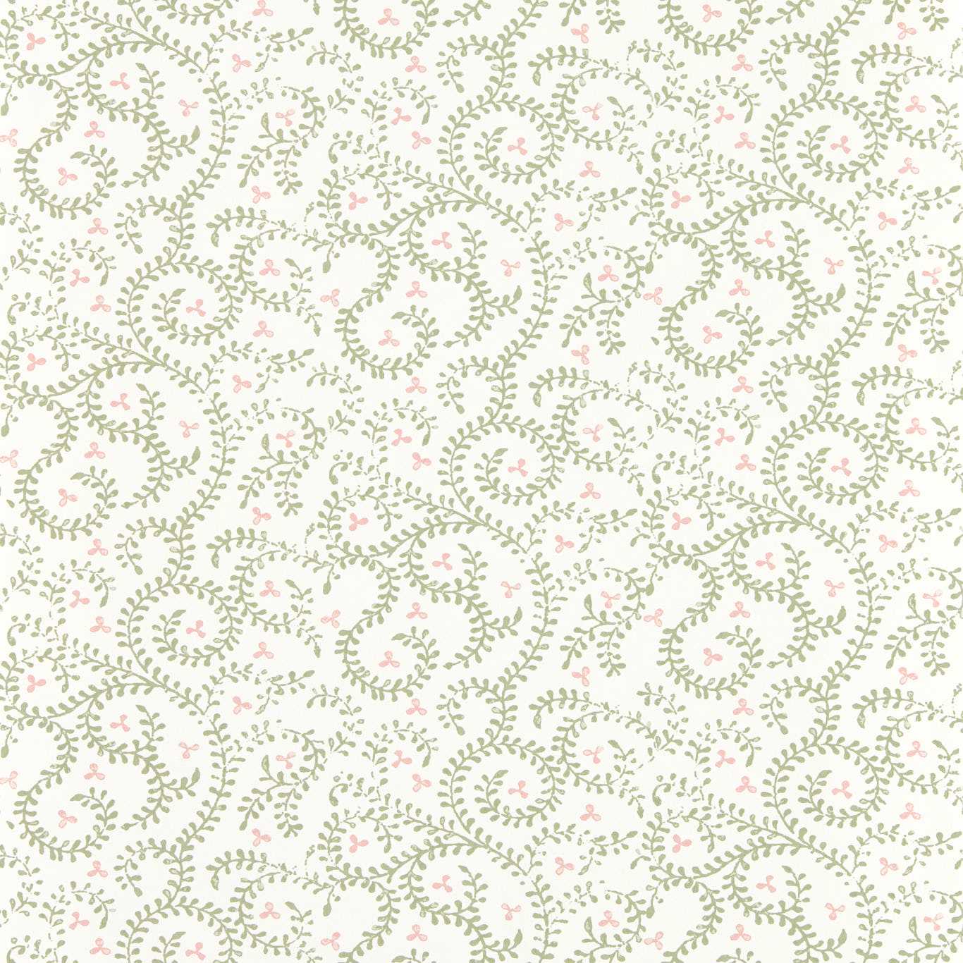 Buta Wallpaper - Sage - Clarke & Clarke - W0233/04 - Morris Wallpaper