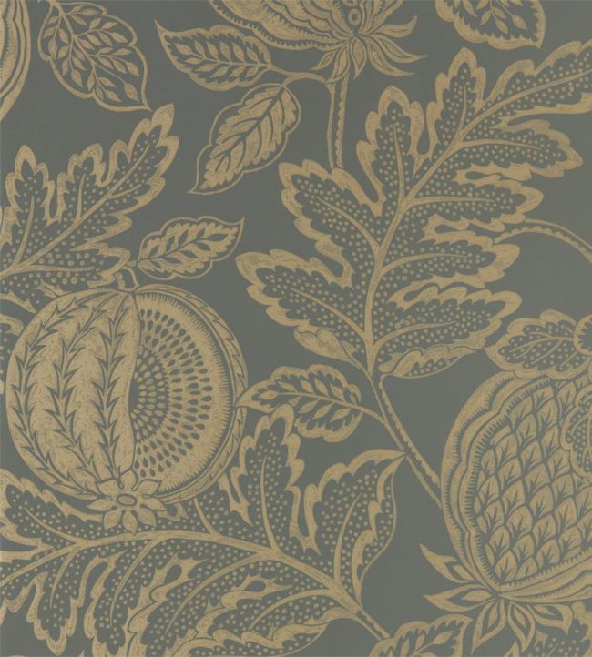 Cantaloupe Wallpaper - Bastille - DCPW216764 - Sanderson - Morris Wallpaper