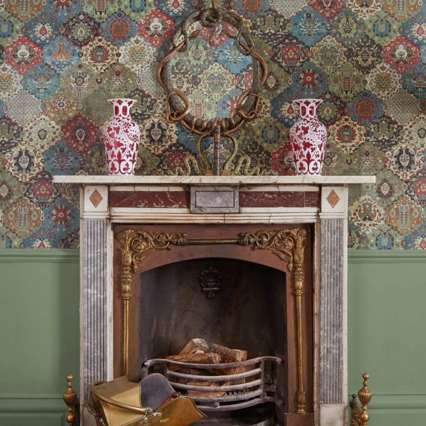 Caspar Wallpaper - House of Hackney - 1 - WA - CAP - DI - FOR - XXX