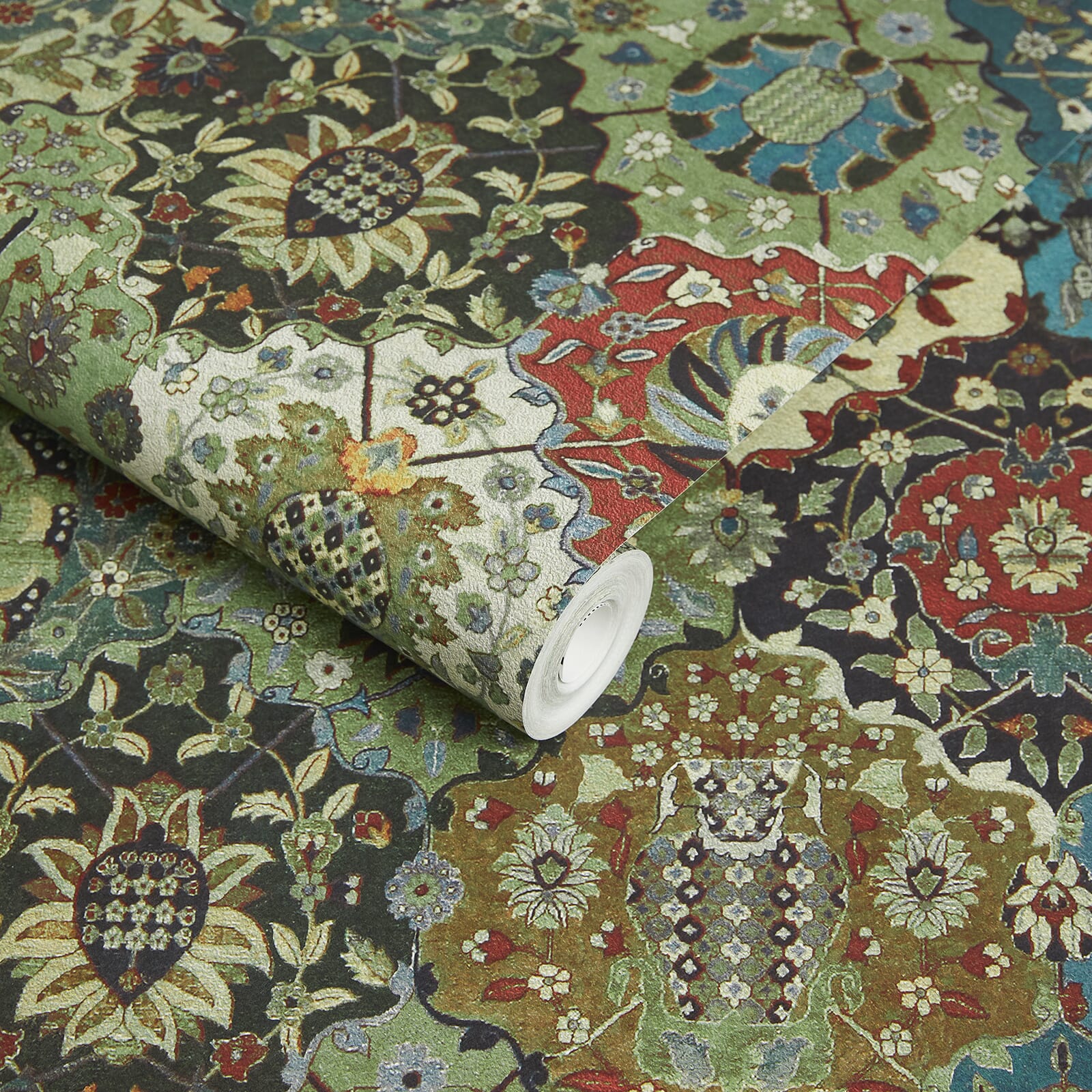 Caspar Wallpaper - Forest - House of Hackney - 1-WA-CAP-DI-FOR-XXX - Morris Wallpaper