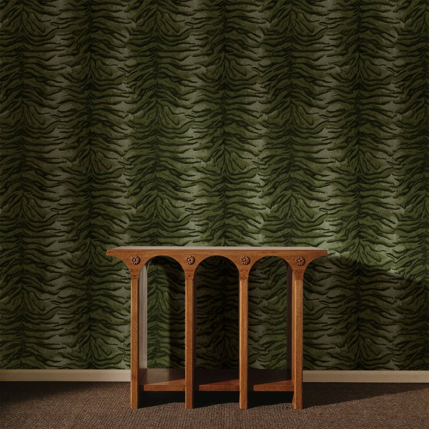 Caspian Wallpaper - Laurustine - House of Hackney - 1-WA-CPN-DI-LAU-XXX - Morris Wallpaper