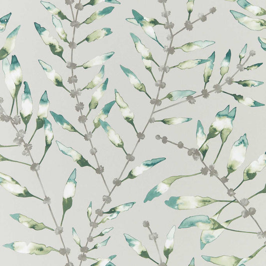 Chaconia Wallpaper - Emerald/Lime - Harlequin - HANZ111634 - Morris Wallpaper