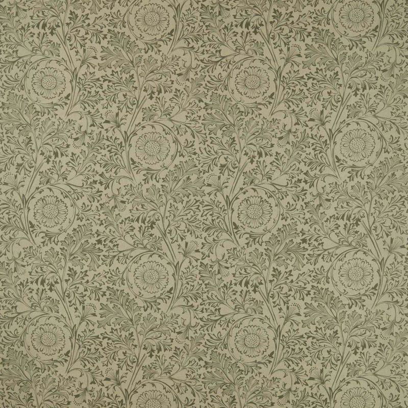 Chamomile Fabric - Bayleaf - Morris & Co - 227388 - Morris Wallpaper