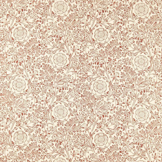 Chamomile Fabric - Russet - Morris & Co - 227387 - Morris Wallpaper