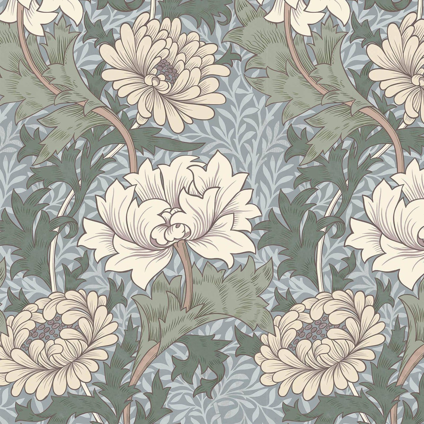 Chrysanthemum Magna Wallpaper - Byzantine - House of Hackney - 1 - WA - CHM - DI - BYZ - XXX
