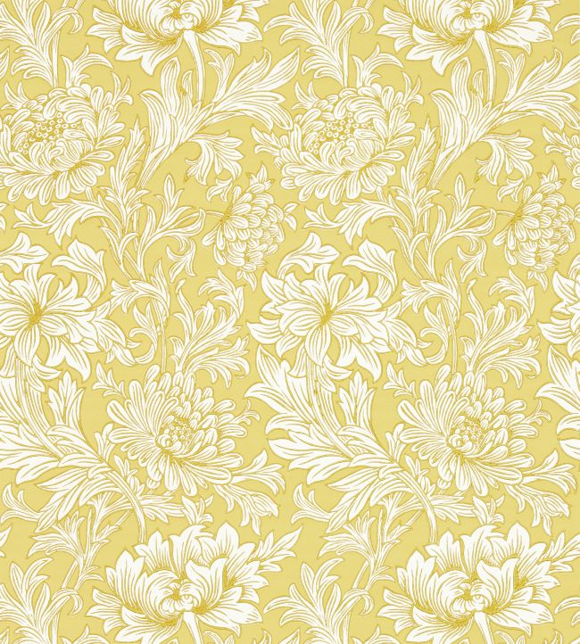 Chrysanthemum Toile Wallpaper - Weld - 217068 - Morris & Co