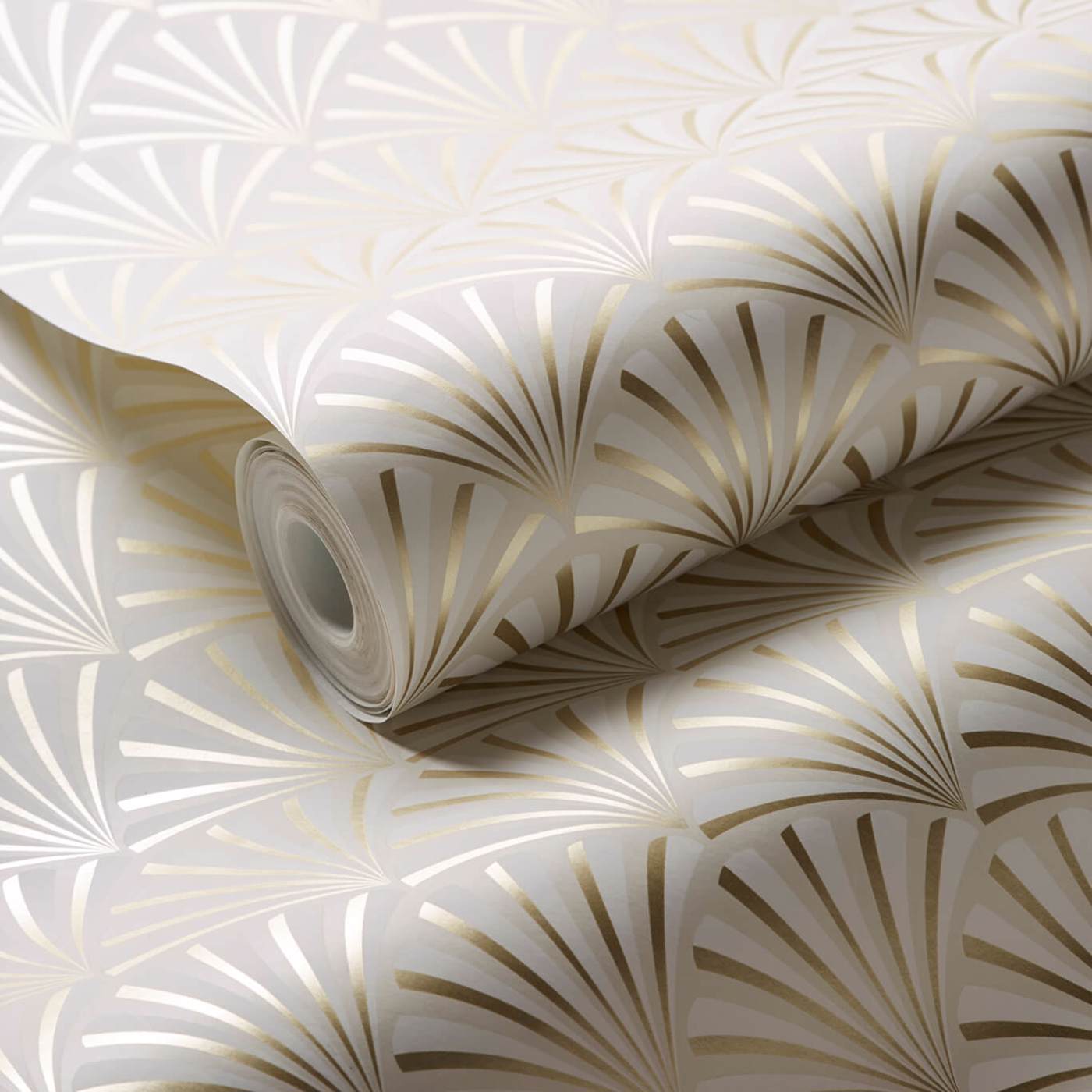 Chrysler Wallpaper - Pearl - Clarke & Clarke - W0164/02 - Morris Wallpaper