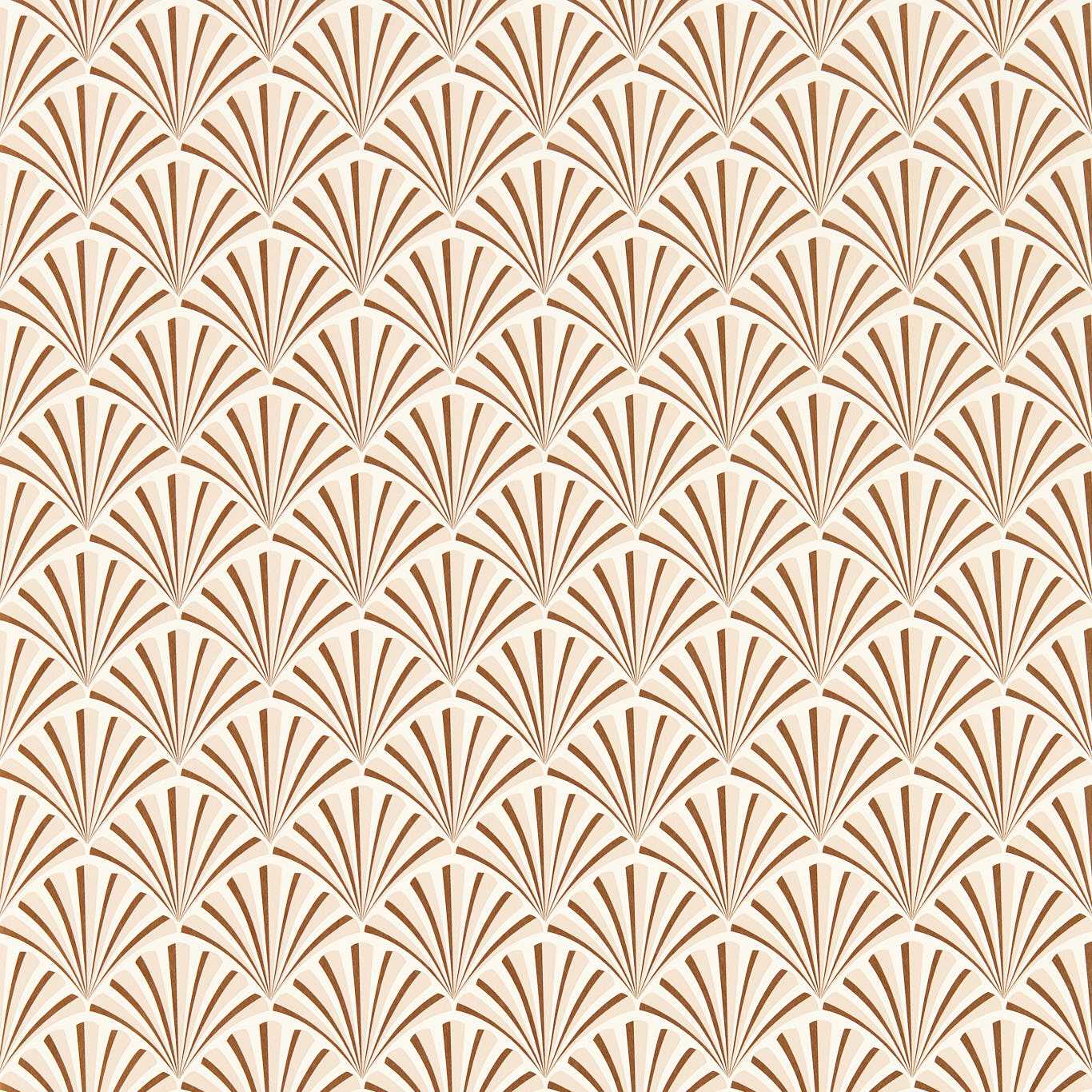 Chrysler Wallpaper - Rose Gold - Clarke & Clarke - W0164/03 - Morris Wallpaper