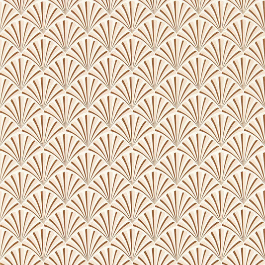 Chrysler Wallpaper - Rose Gold - Clarke & Clarke - W0164/03 - Morris Wallpaper