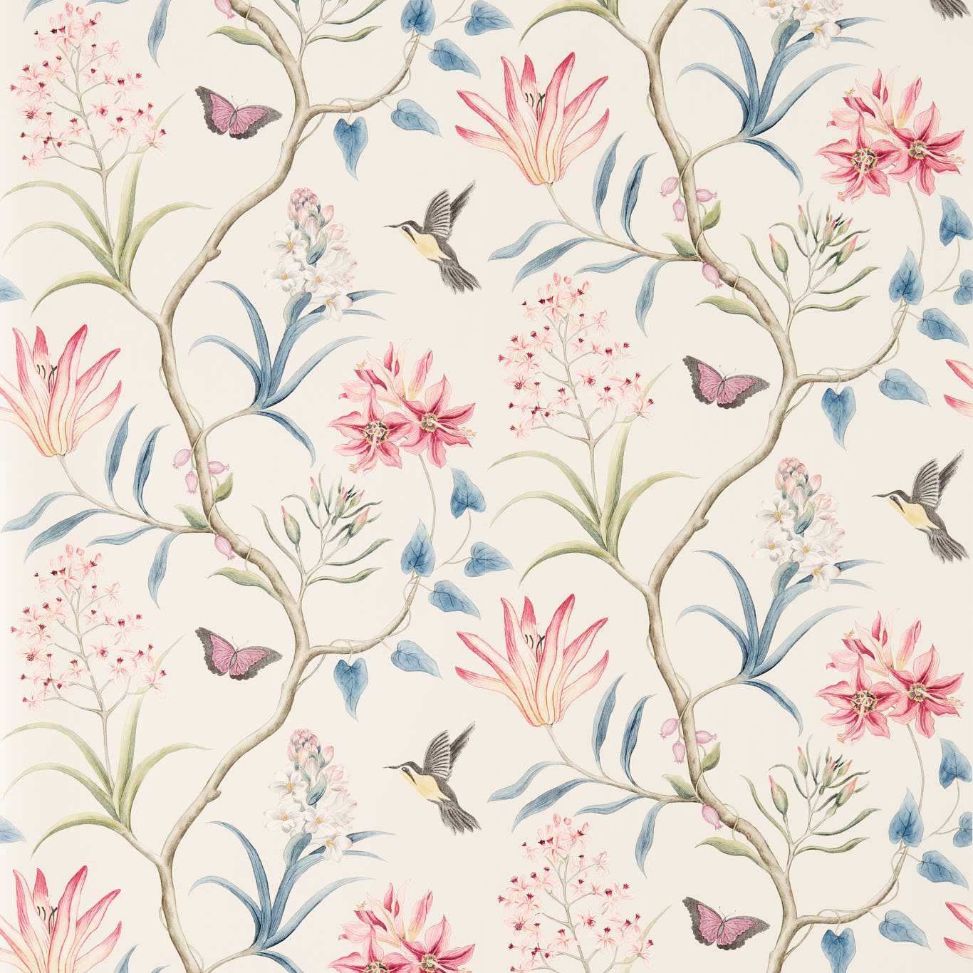 Clementine Wallpaper - Indienne - DVOY213387